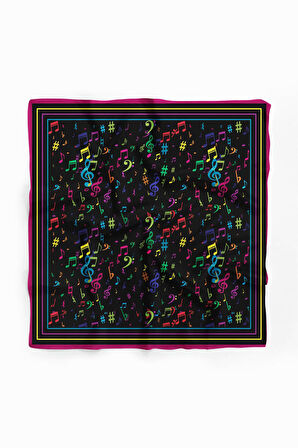 A28 Modabutik Nota Desenli Bandana