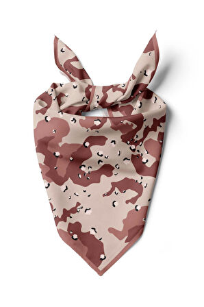 B29 Modabutik Kamuflaj Desenli Bandana