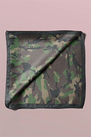 A70 Modabutik Kamuflaj Desenli Bandana