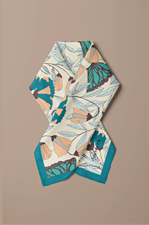 A119 Modabutik Kelebek Desenli Bandana