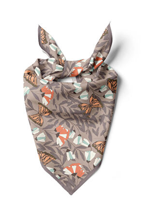 Z26 Modabutik Kelebek Desenli Bandana