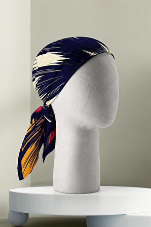 B47 Modabutik Çiçek Desenli Bandana