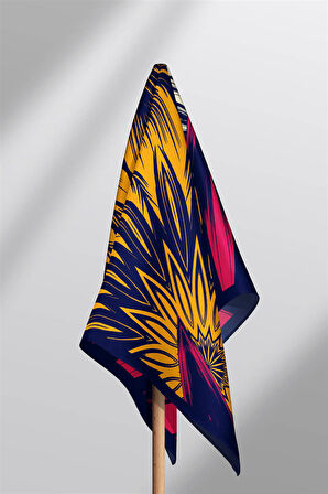 B47 Modabutik Çiçek Desenli Bandana