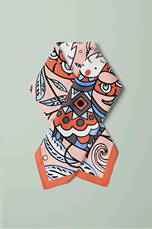 B12  Modabutik Balık Desenli Bandana