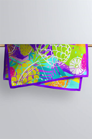 G98 Modabutik Meyve Desenli Bandana