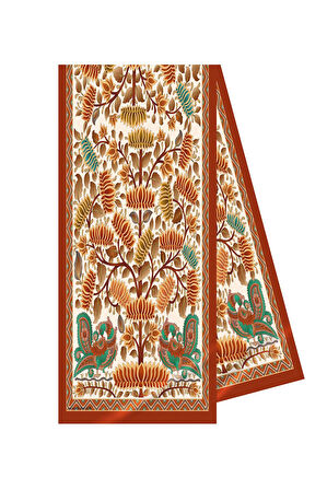 Modabutik Çiçek Desenli Kadın Fular