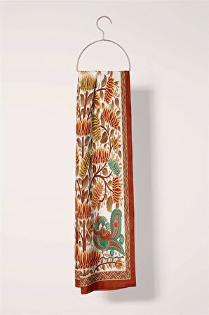 Modabutik Çiçek Desenli Kadın Fular