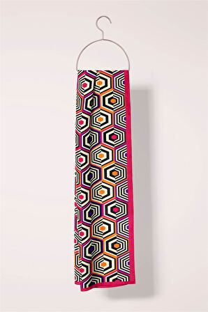 Modabutik Geometri Desenli Fular