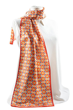 Modabutik Geometri Desenli Fular