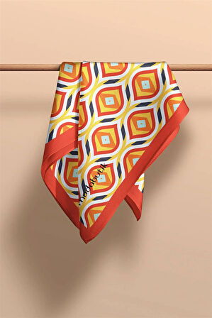 Modabutik Geometri Desenli Fular