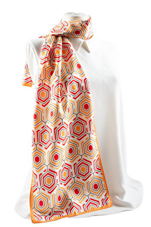 Modabutik Geometri Desenli Fular