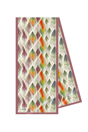 Modabutik Yaprak Desenli Fular