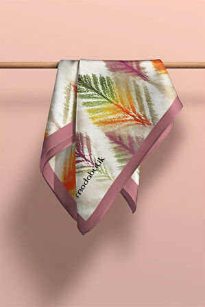 Modabutik Yaprak Desenli Fular