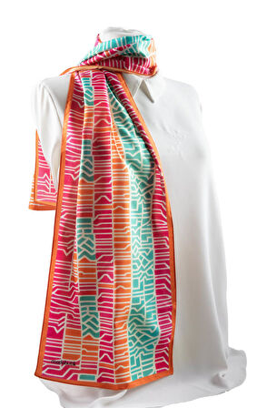 Modabutik Geometri Desenli Fular