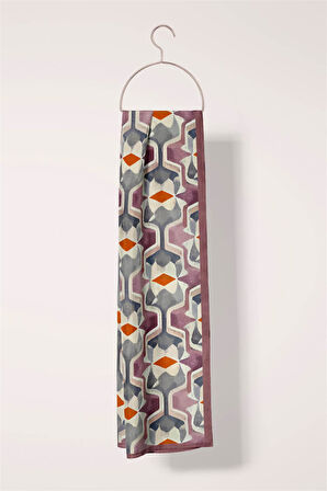 Modabutik Geometri Desenli Fular