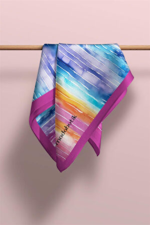 Modabutik Geometri Desenli Fular