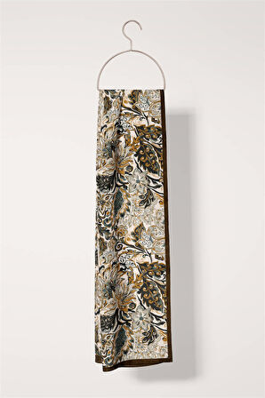 I39 Modabutik Çiçek Desenli Fular