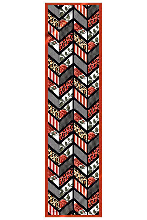 Modabutik Gül Desenli Kadın Fular