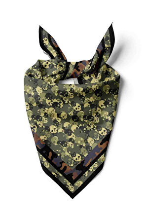 C111 Modabutik Köpek Bandanası Haki 50x50