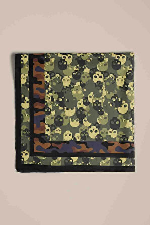 C111 Modabutik Köpek Bandanası Haki 50x50