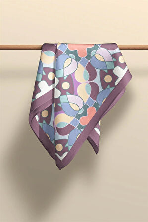 I101 Modabutik Geometri Desenli Fular