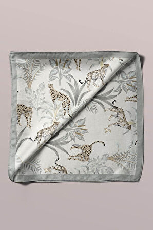Modabutik Leopar Hayvanı Desenli Bandana