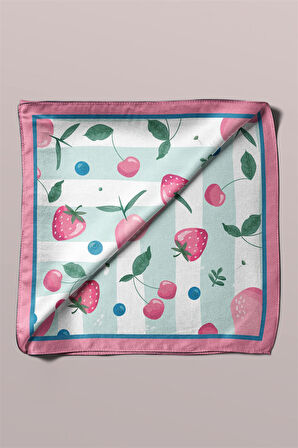 B60 Modabutik Çikolata Desenli Bandana