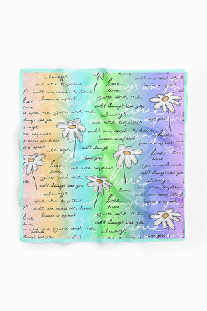 Z8 Modabutik Papatya Desenli Bandana