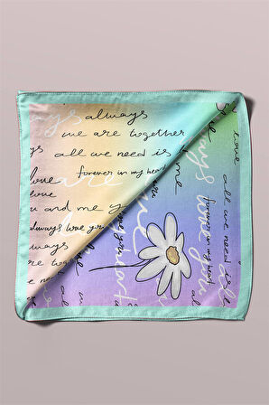 Z8 Modabutik Papatya Desenli Bandana