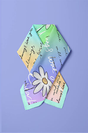 Z8 Modabutik Papatya Desenli Bandana