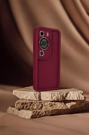 Huawei P60 VE P60 PRO Uyumlu Kamera Çıkıntılı Mat Silikon Telefon Kılıfı