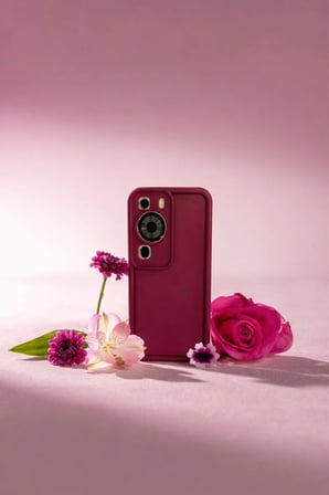 Huawei P60 VE P60 PRO Uyumlu Kamera Çıkıntılı Mat Silikon Telefon Kılıfı