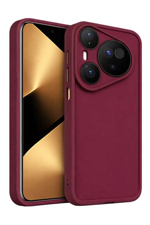 Huawei Pura 80 Pro VE Pura 80 Pro PLUS Uyumlu Kamera Çıkıntılı Mat Silikon Telefon Kılıfı