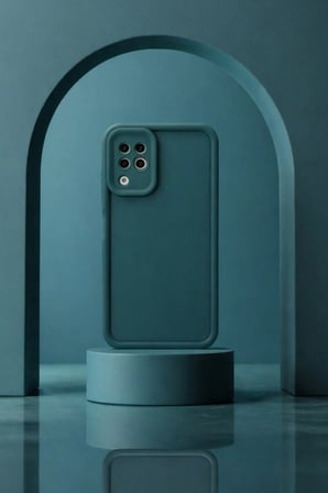Huawei Nova 6 SE Uyumlu Kamera Çıkıntılı Mat Silikon Telefon Kılıfı