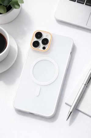 iPhone 13 Pro Max Uyumlu Magsafe Wireless Şarj Özellikli Mat Sert Arka Kapak Kılıf