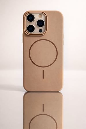 iPhone 15 Pro Uyumlu Kamera Çıkıntılı Magsafe Wireless Şarj Özellikli Sert Sararmaz Silikon Kılıf