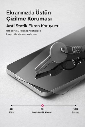 İPhone Air Hayalet Ekran Koruyucu % 100 Cam (Temperli)  Kolay Kurulum Aparatlı