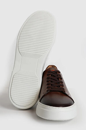 Tommy Erkek Deri Sneaker Ayakkabı