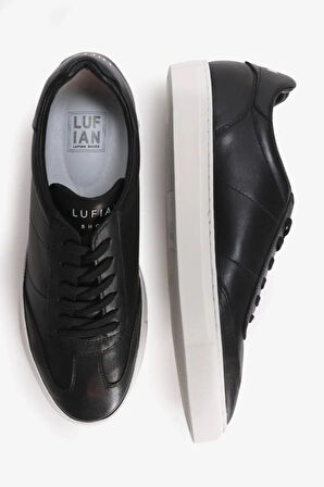 Lufıan Josef 111230229 Siyah-Beyaz Erkek Günlük Sneaker