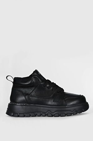 Lufian Seth Erkek Sneaker Ayakkabı Siyah