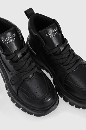 Lufian Seth Erkek Sneaker Ayakkabı Siyah