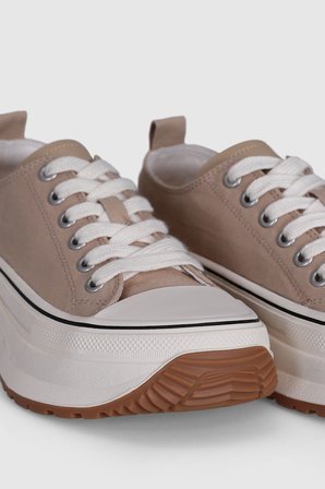 Shay Kadın Sneaker Ayakkabı Bej
