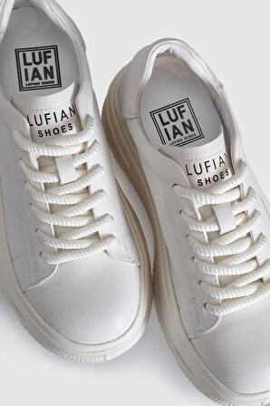 Lufian Agatha Kadın Sneaker Ayakkabı Beyaz 121230007