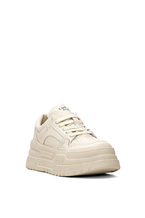 Lufian 121230020 Darla Kadın Hakiki Deri Klasik Sneaker Beyaz