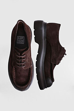 Lufıan 112230215 Logan Kahve Erkek Deri Casual Ayakkabı