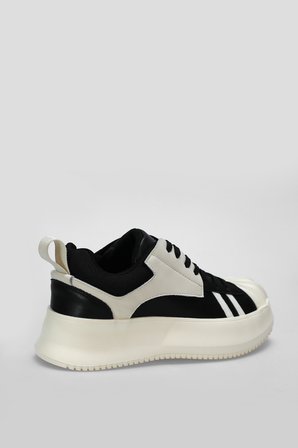 Pıers Erkek Deri Sneaker Ayakkabı Siyah