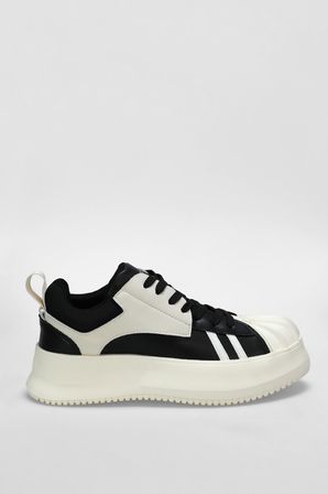 Pıers Erkek Deri Sneaker Ayakkabı Siyah