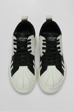 Pıers Erkek Deri Sneaker Ayakkabı Siyah