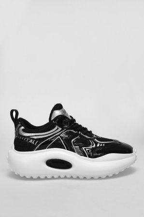 Alfred Erkek Deri Sneaker Ayakkabı Siyah