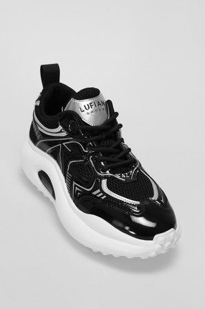Alfred Erkek Deri Sneaker Ayakkabı Siyah
